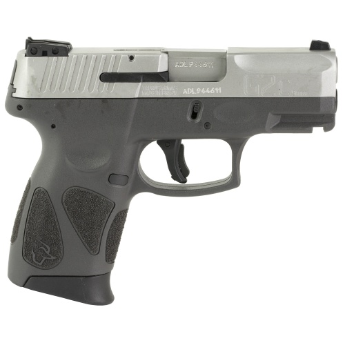 Taurus, G2C, Gray Frame, Silver Slide, 9mm