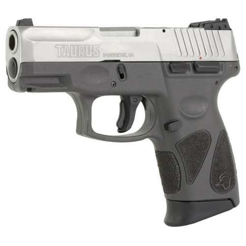 Taurus, G2C, Gray Frame, Silver Slide, 9mm